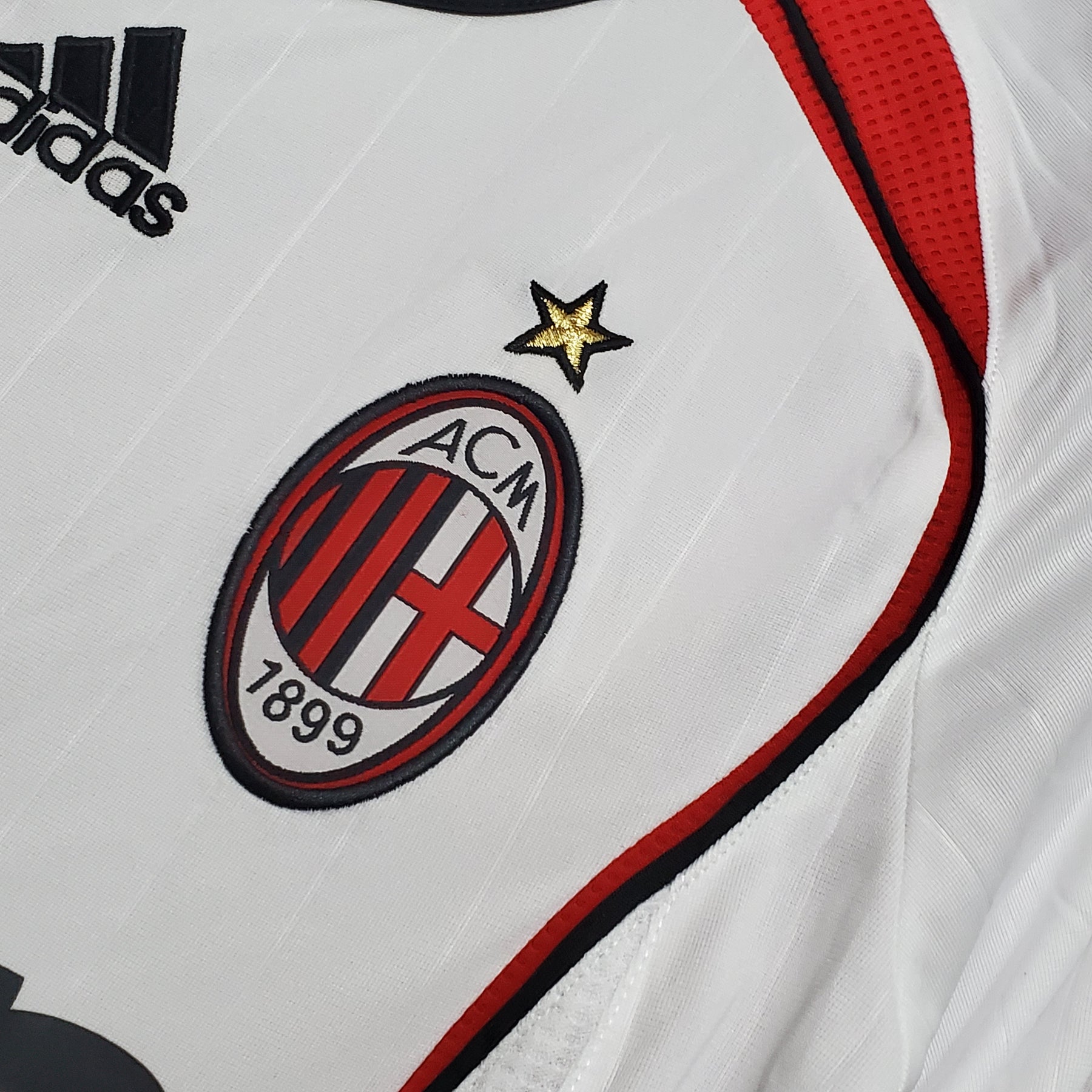 RETRÔ MANGA LONGA AC MILAN 06/07