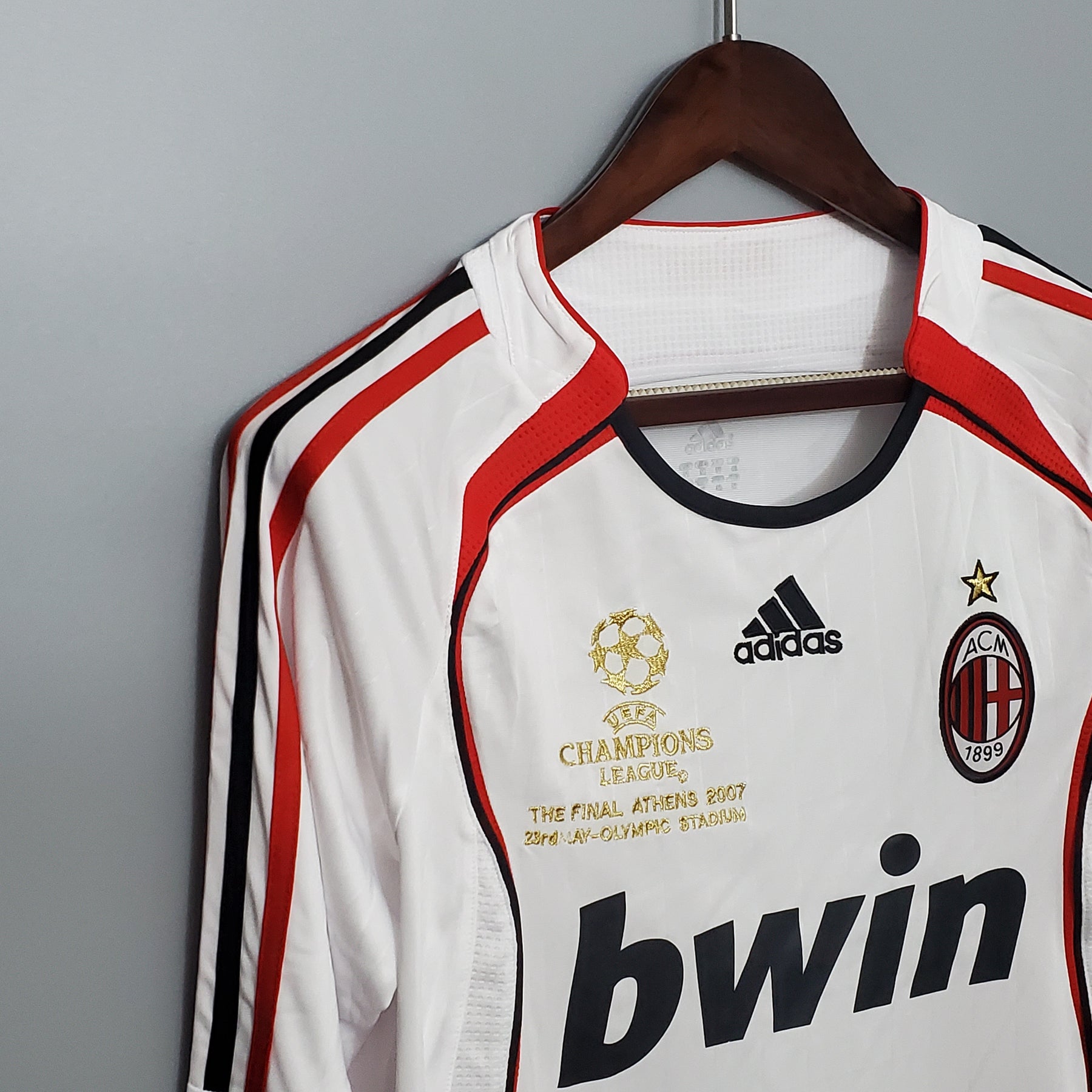 RETRÔ MANGA LONGA AC MILAN 06/07