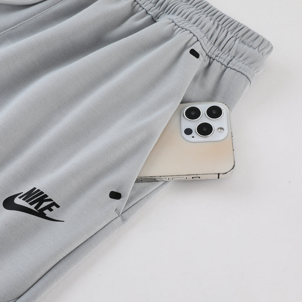 CONJUNTO NIKE TECH FLEECE CINZA