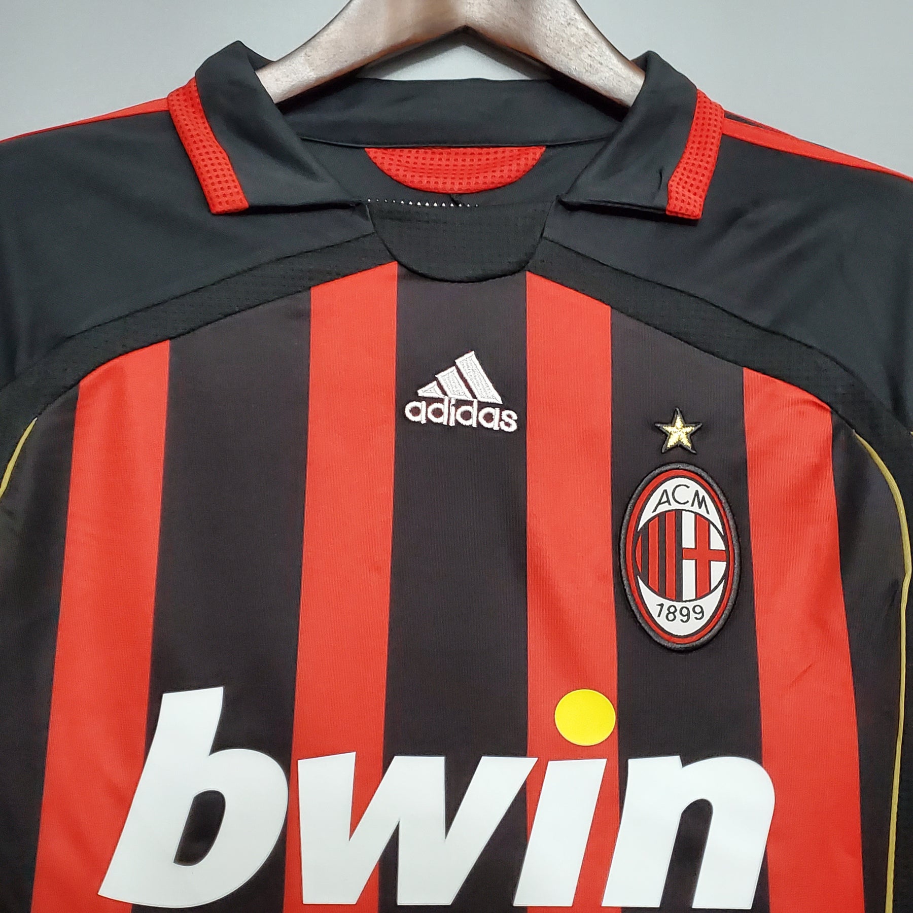 RETRÔ MANGA LONGA AC MILAN 06/07