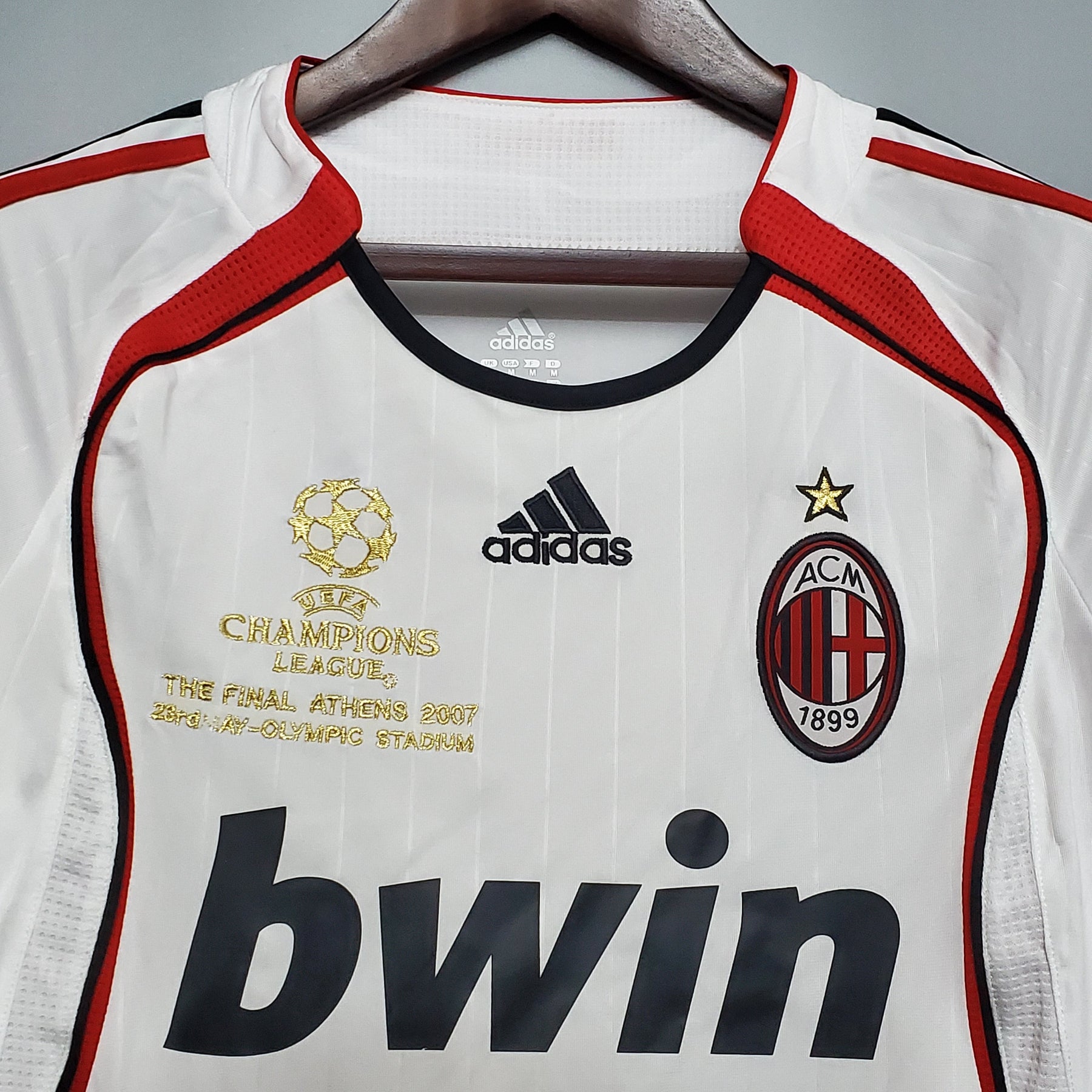 RETRÔ MANGA LONGA AC MILAN 06/07