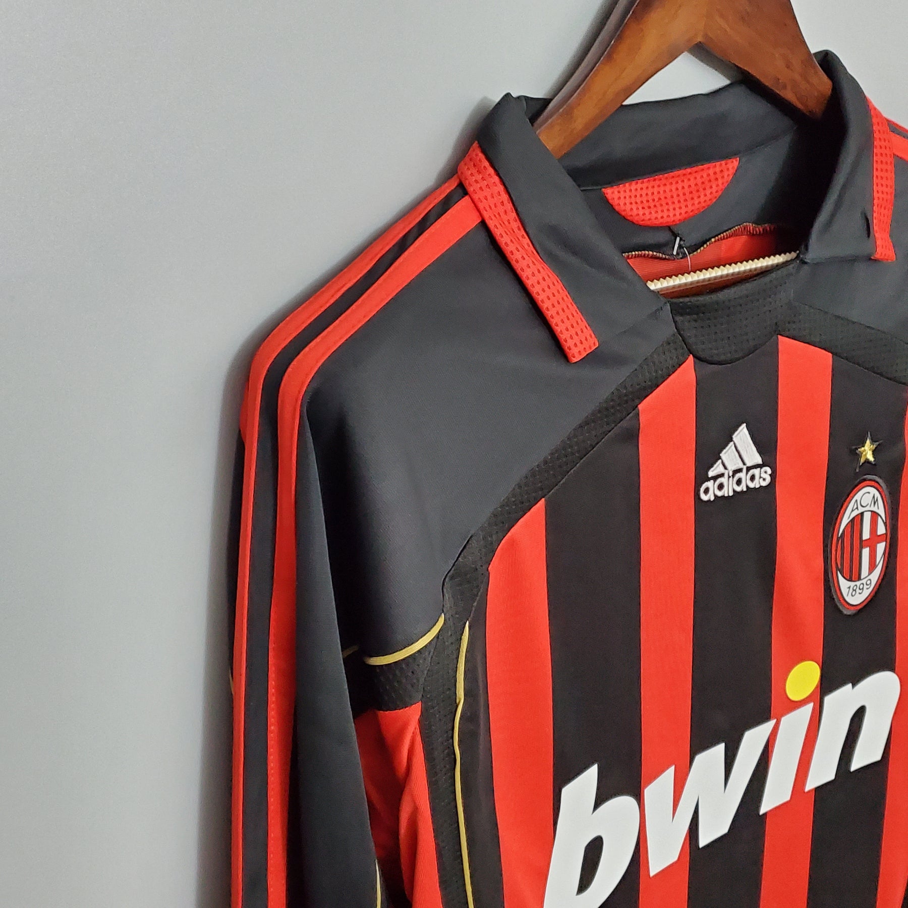 RETRÔ MANGA LONGA AC MILAN 06/07