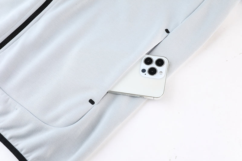 CONJUNTO NIKE TECH FLEECE CINZA