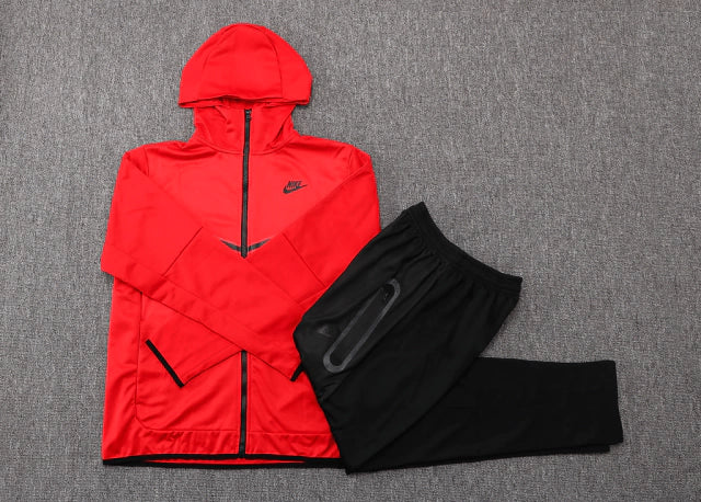CONJUNTO NIKE TECH FLEECE VERMELHO