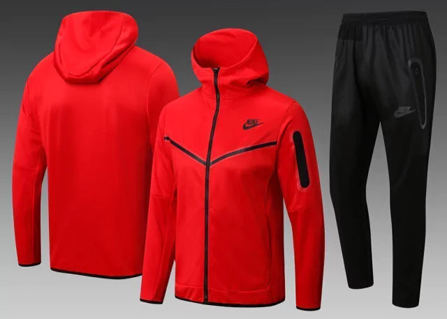 CONJUNTO NIKE TECH FLEECE VERMELHO