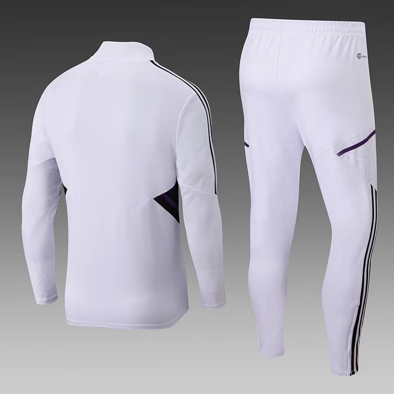 TRACKSUIT REAL MADRID WHITE 22/23