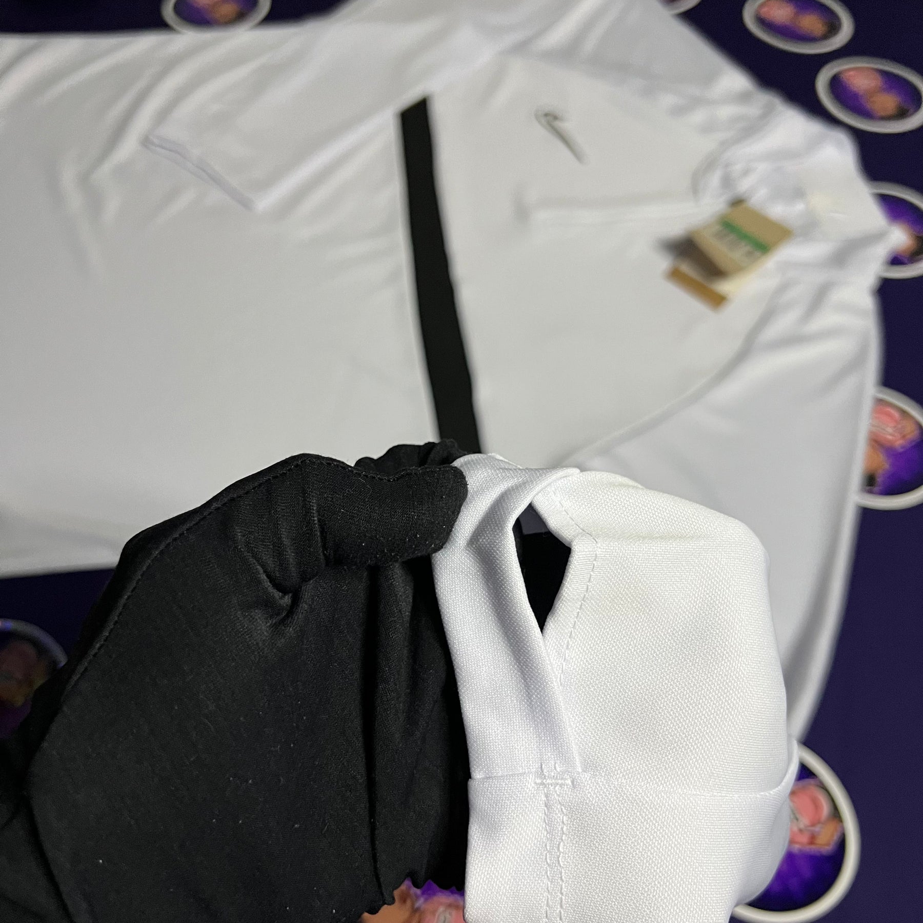 CONJUNTO JOGADOR NIKE BRANCA