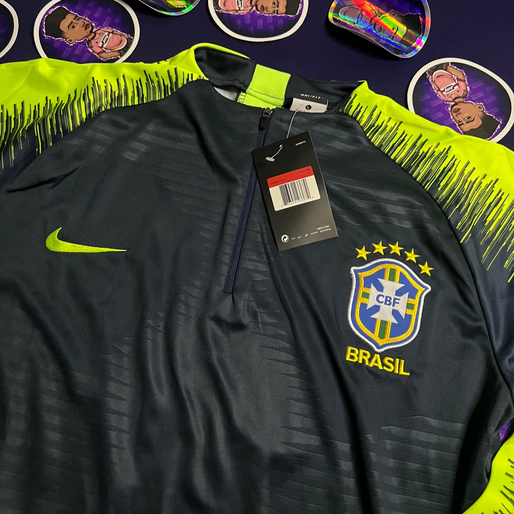 TRACKSUIT BRASIL 2018 RETRÔ