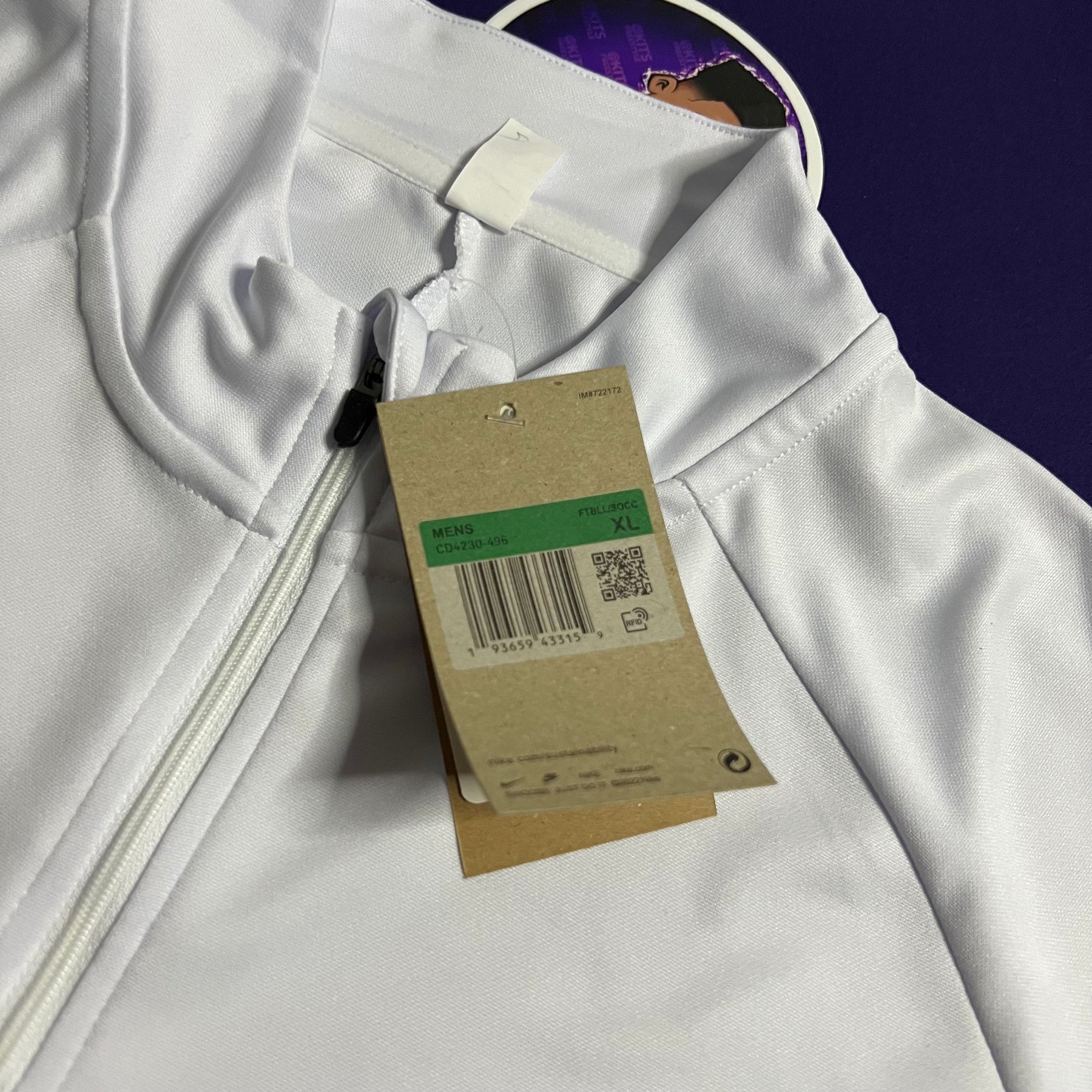 CONJUNTO JOGADOR NIKE BRANCA