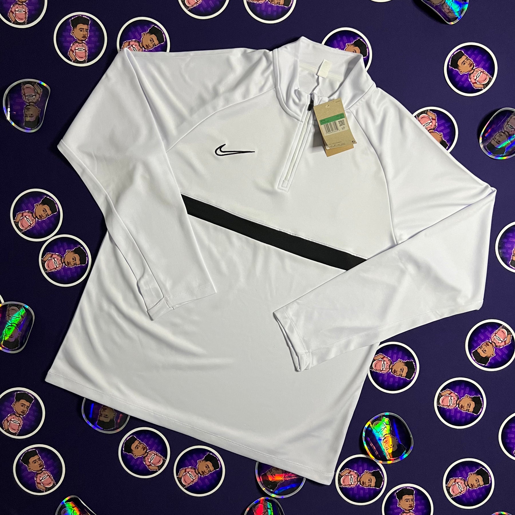 CONJUNTO JOGADOR NIKE BRANCA