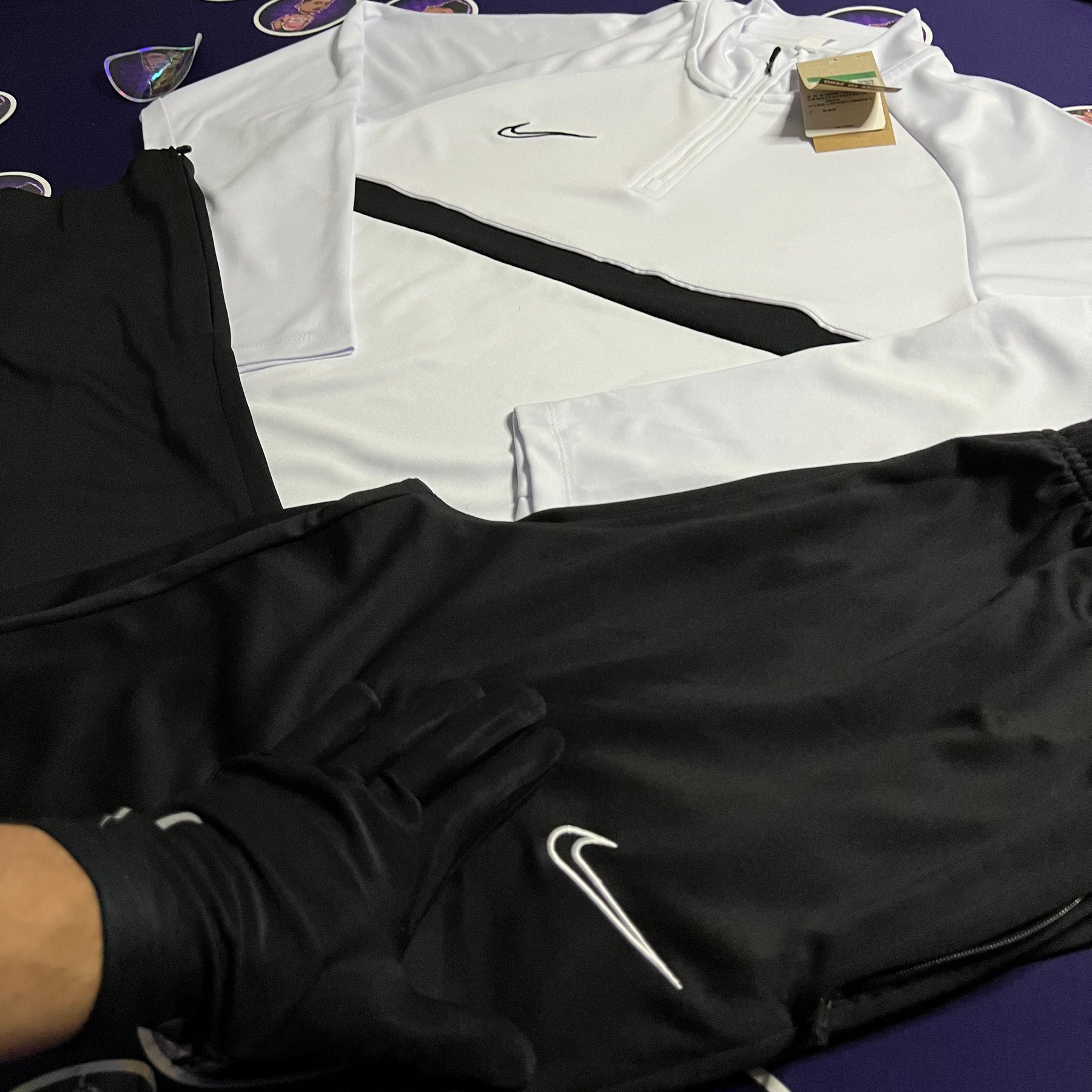CONJUNTO JOGADOR NIKE BRANCA