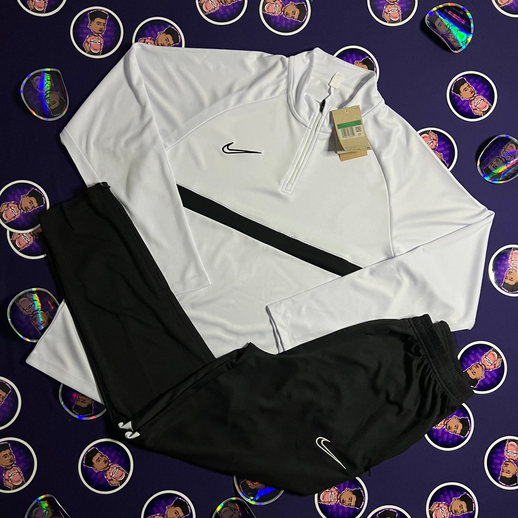 CONJUNTO JOGADOR NIKE BRANCA