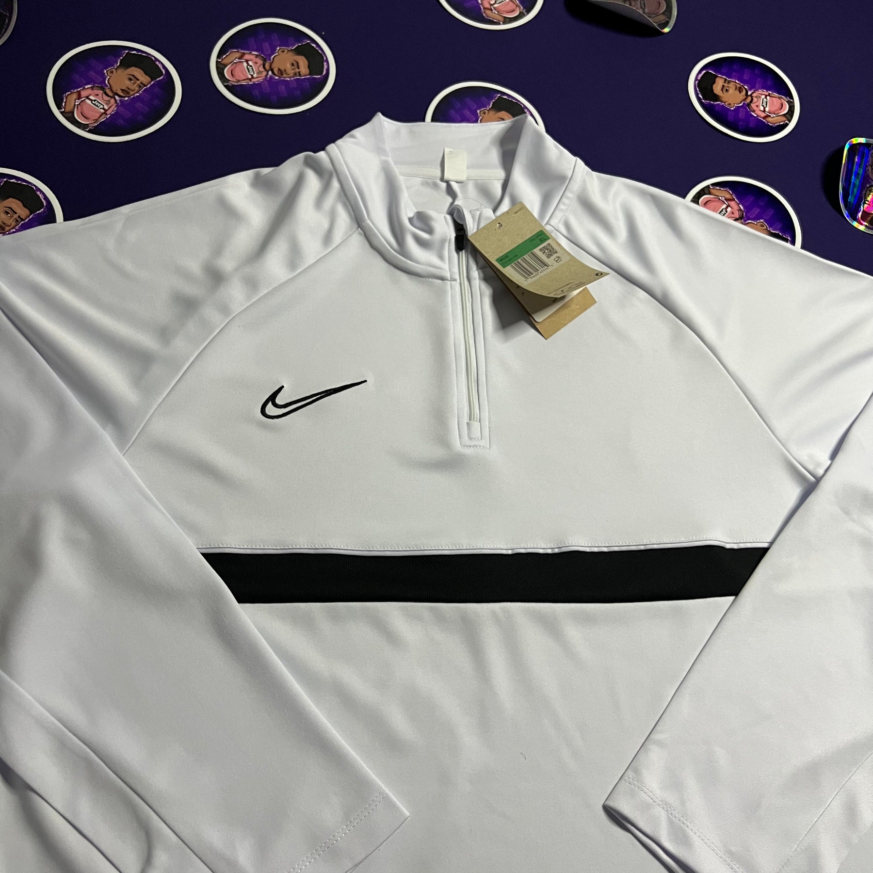 CONJUNTO JOGADOR NIKE BRANCA