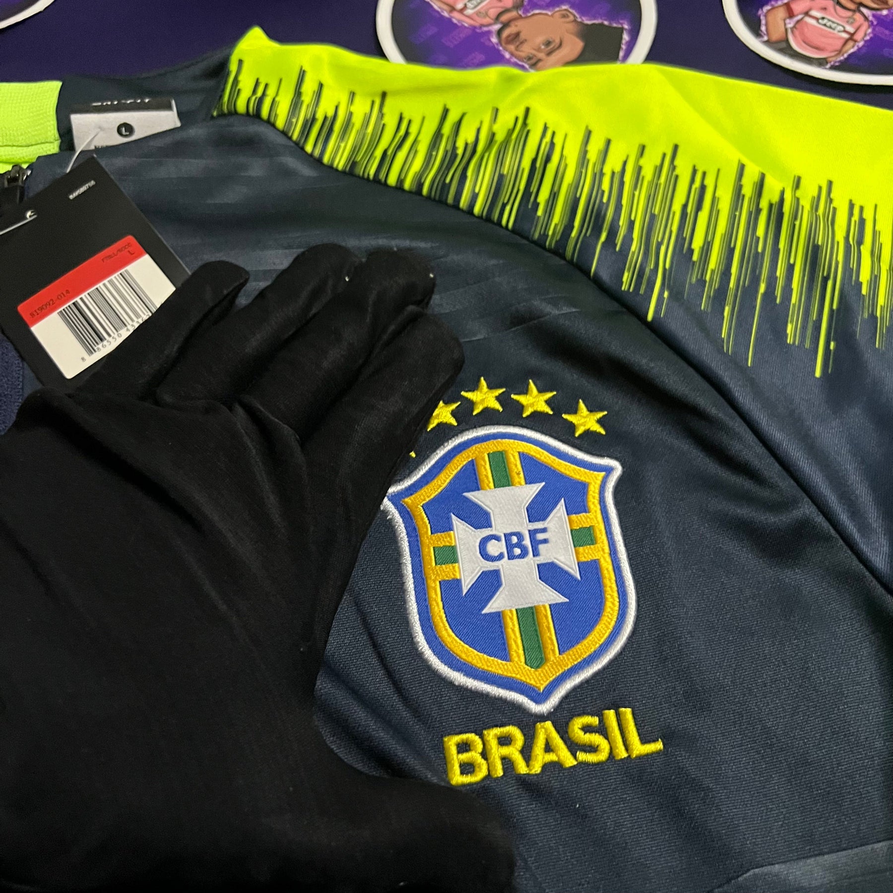 TRACKSUIT BRASIL 2018 RETRÔ