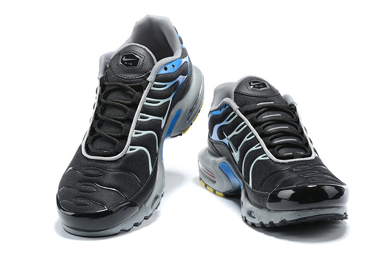 AIR MAX PLUS BLACK, BLUE AND GREY