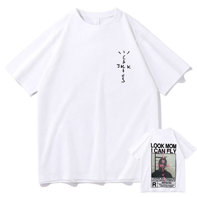 CAMISETA TRAVIS SCOTT LOOK MON I CAN FL