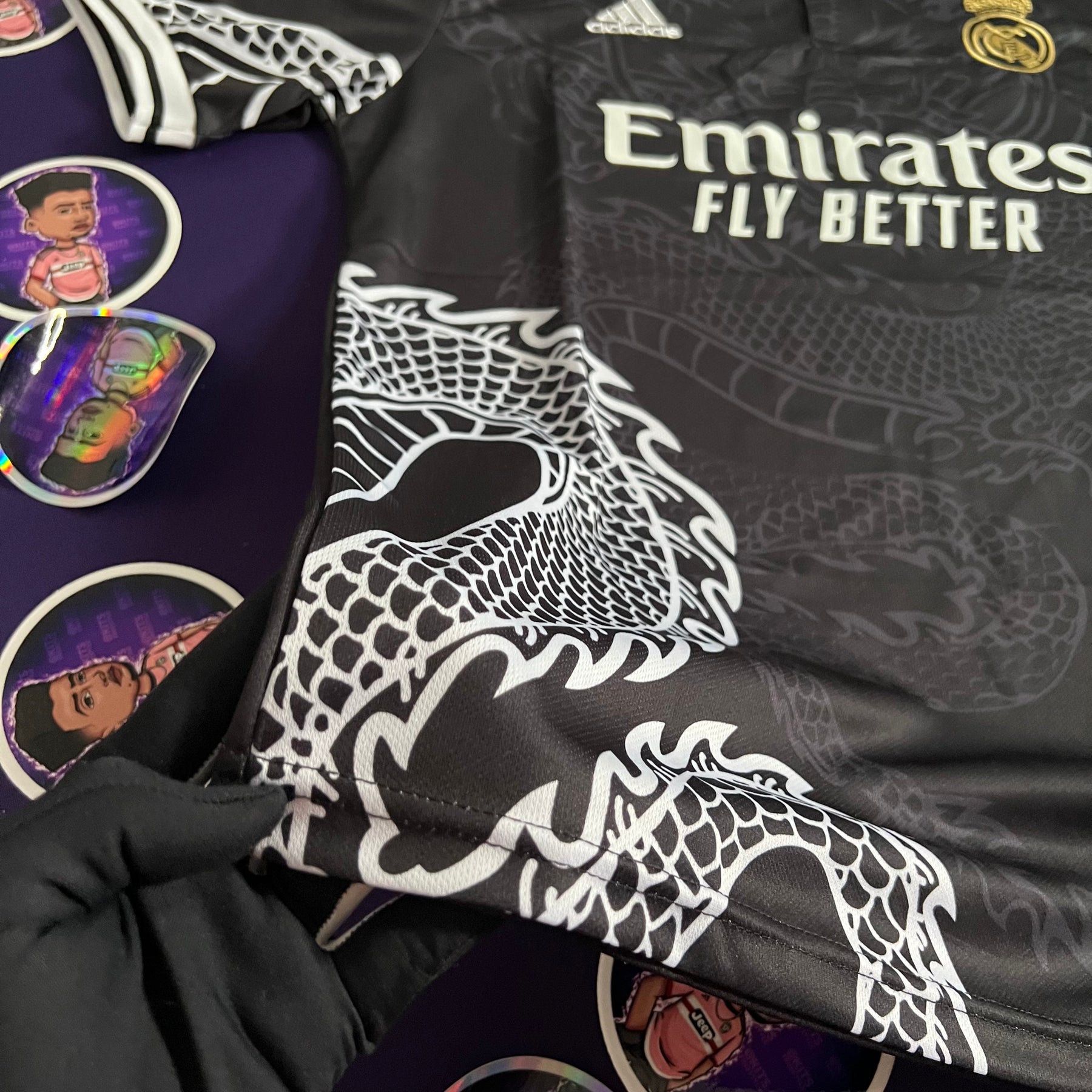 REAL MADRID DRAGON BLACK