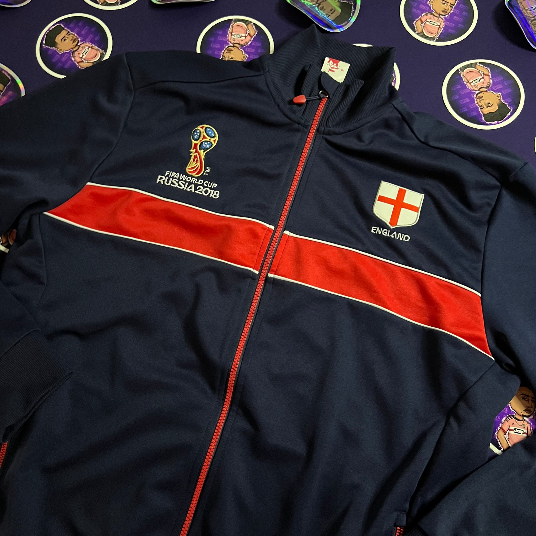 JACKET INGLATERRA COPA DO MUNDO RÚSSIA 2018