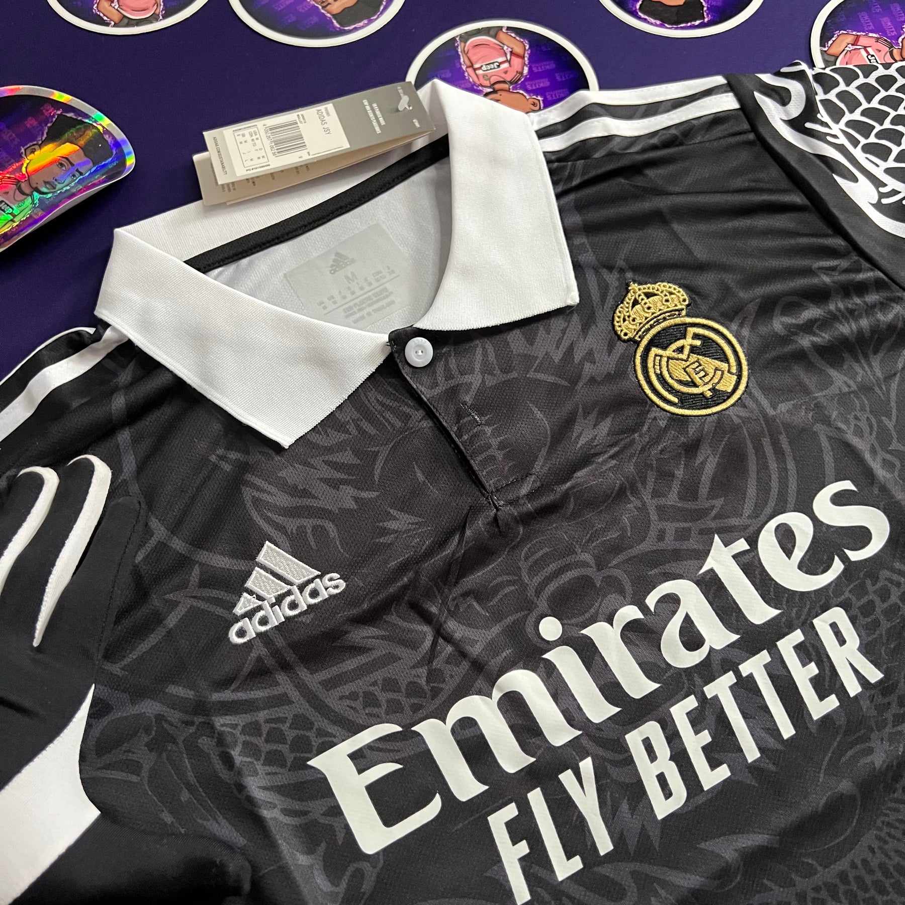 REAL MADRID DRAGON BLACK