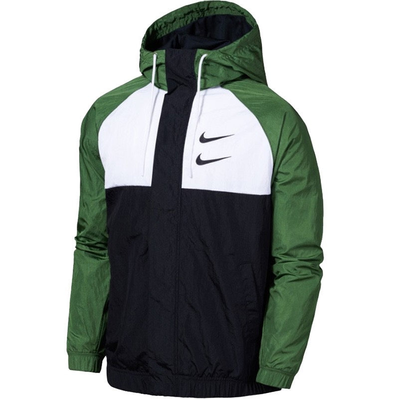 JAQUETA DOUBLE SWOOSH VERDE