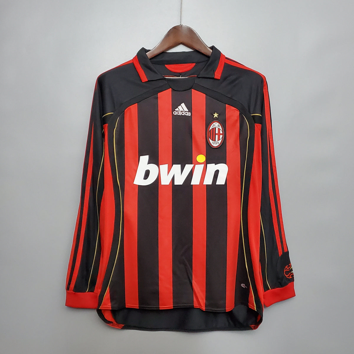 RETRÔ MANGA LONGA AC MILAN 06/07