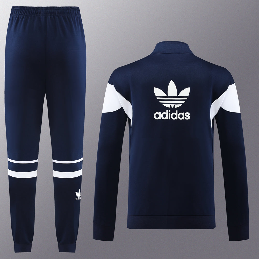 CONJUNTO ADIDAS AZUL ESCURO + [BONÉ DE BRINDE]