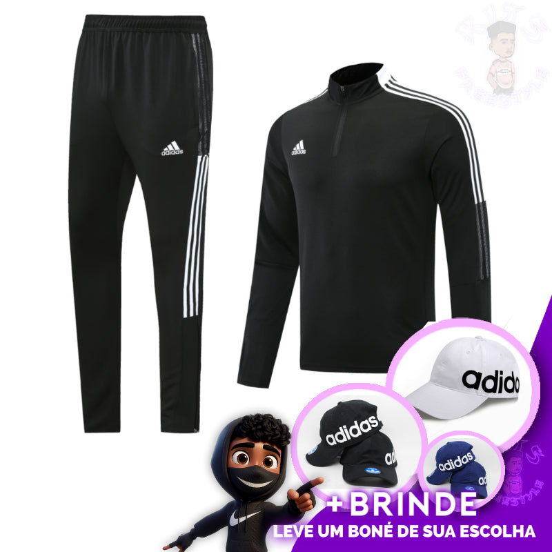 CONJUNTO ADIDAS TIRO 21 + [BONÉ DE BRINDE]