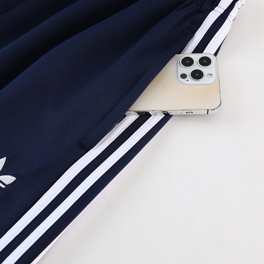 CONJUNTO ADIDAS AZUL ESCURO + [BONÉ DE BRINDE]