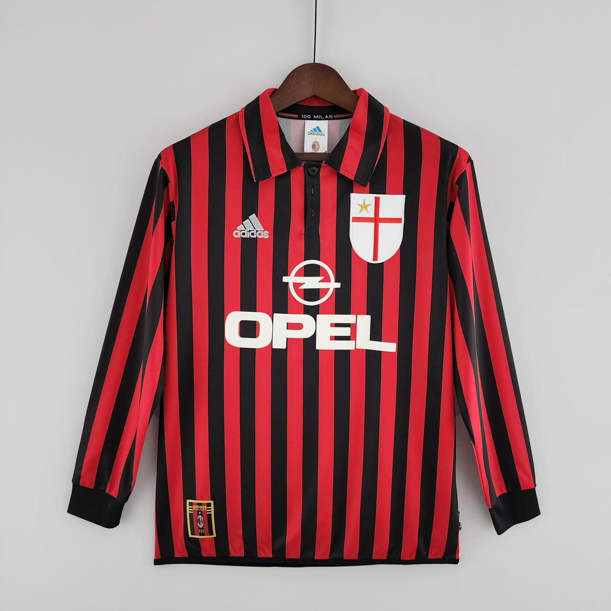 RETRÔ MANGA LONGA AC MILAN  99/00