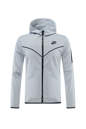 CONJUNTO NIKE TECH FLEECE PRETO & CINZA