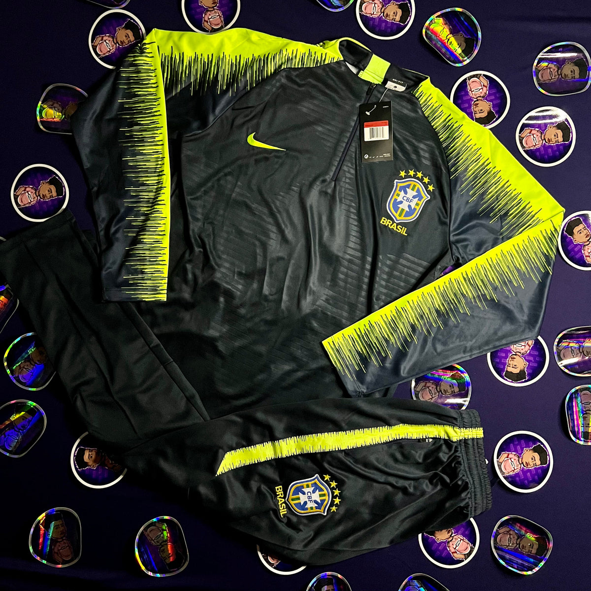 TRACKSUIT BRASIL 2018 RETRÔ