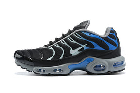 AIR MAX PLUS BLACK, BLUE AND GREY