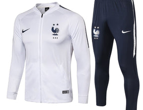 TRACKSUIT FRANÇA WHITE 2018