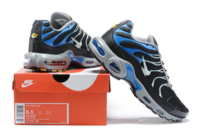 AIR MAX PLUS BLACK, BLUE AND GREY