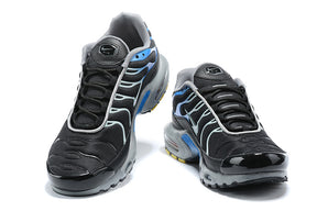 AIR MAX PLUS BLACK, BLUE AND GREY