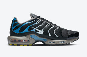 AIR MAX PLUS BLACK, BLUE AND GREY
