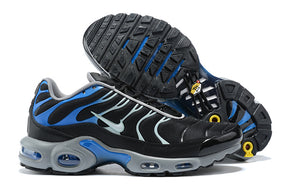AIR MAX PLUS BLACK, BLUE AND GREY