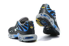 AIR MAX PLUS BLACK, BLUE AND GREY