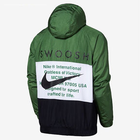 JAQUETA DOUBLE SWOOSH VERDE