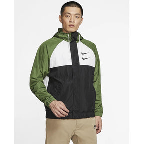 JAQUETA DOUBLE SWOOSH VERDE