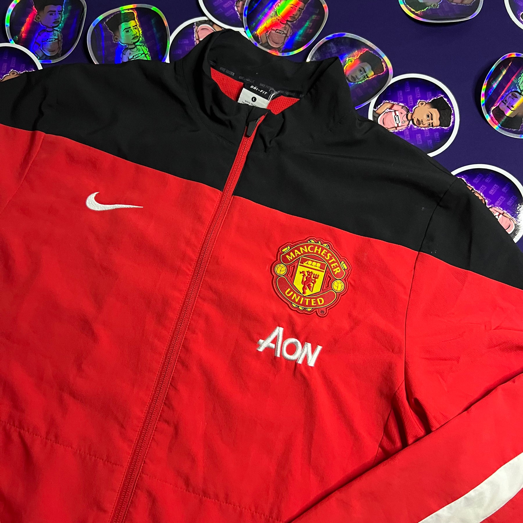 JACKET MANCHESTER UNITED 2012/13 RELÍQUIA
