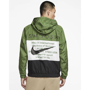 JAQUETA DOUBLE SWOOSH VERDE